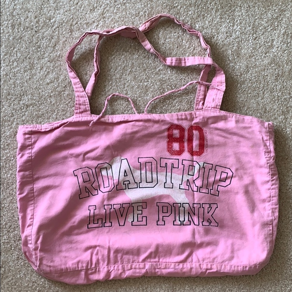Victoria Secret Pink Weekender Road Trip Bag